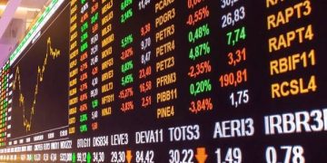 Índice de ADRs brasileiros vira para leve queda; nos EUA, Dow Jones avança 1,6%